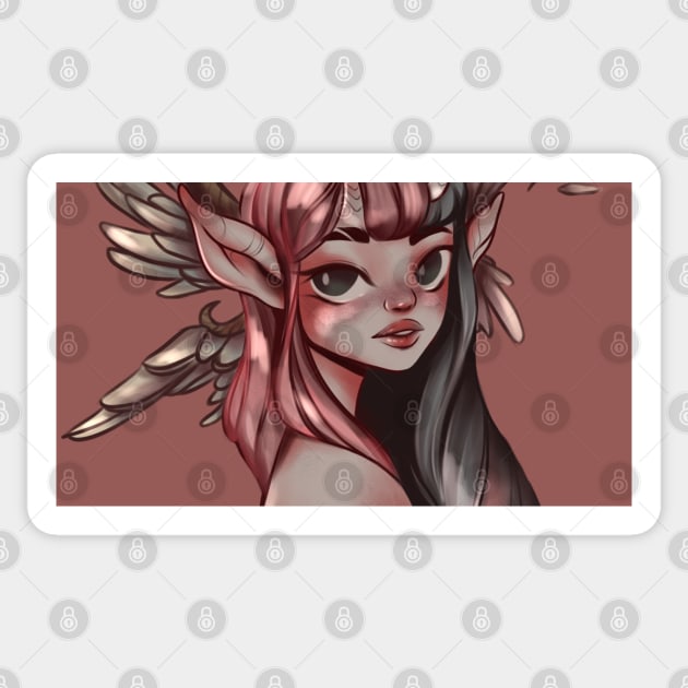 Fairy Sticker by camillekayart